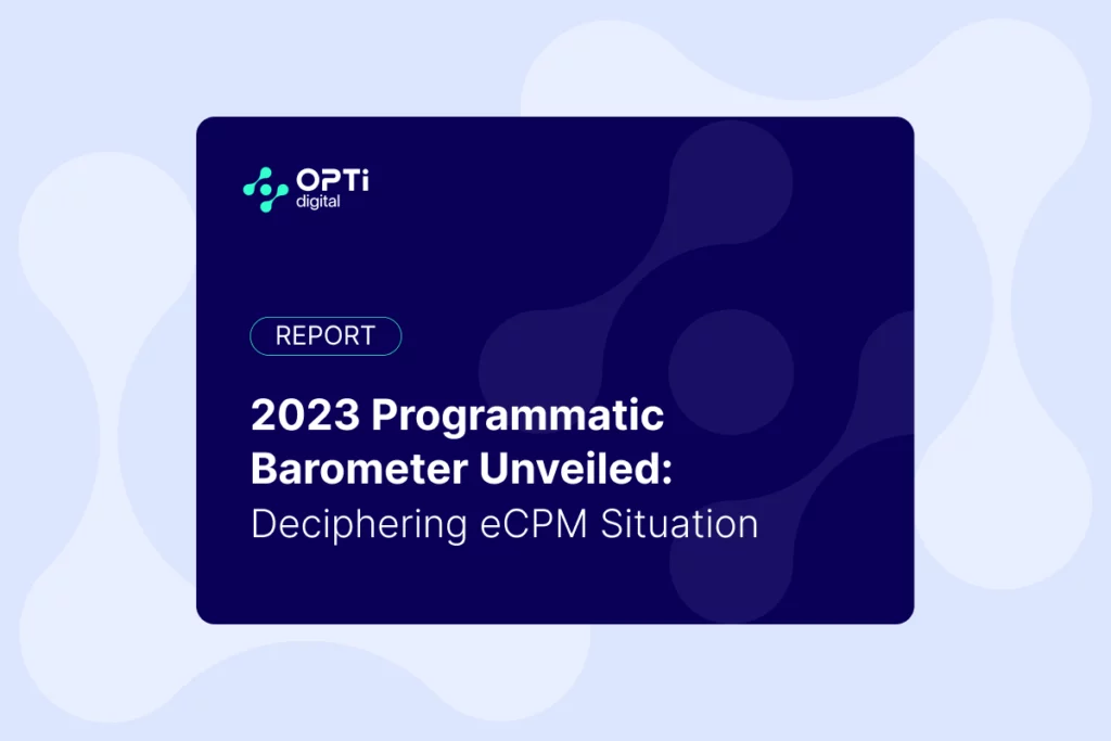 2023 Programmatic Barometer Unveiled: Deciphering eCPM Situation