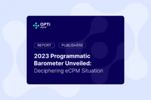 2023 Programmatic Barometer Unveiled: Deciphering eCPM Situation