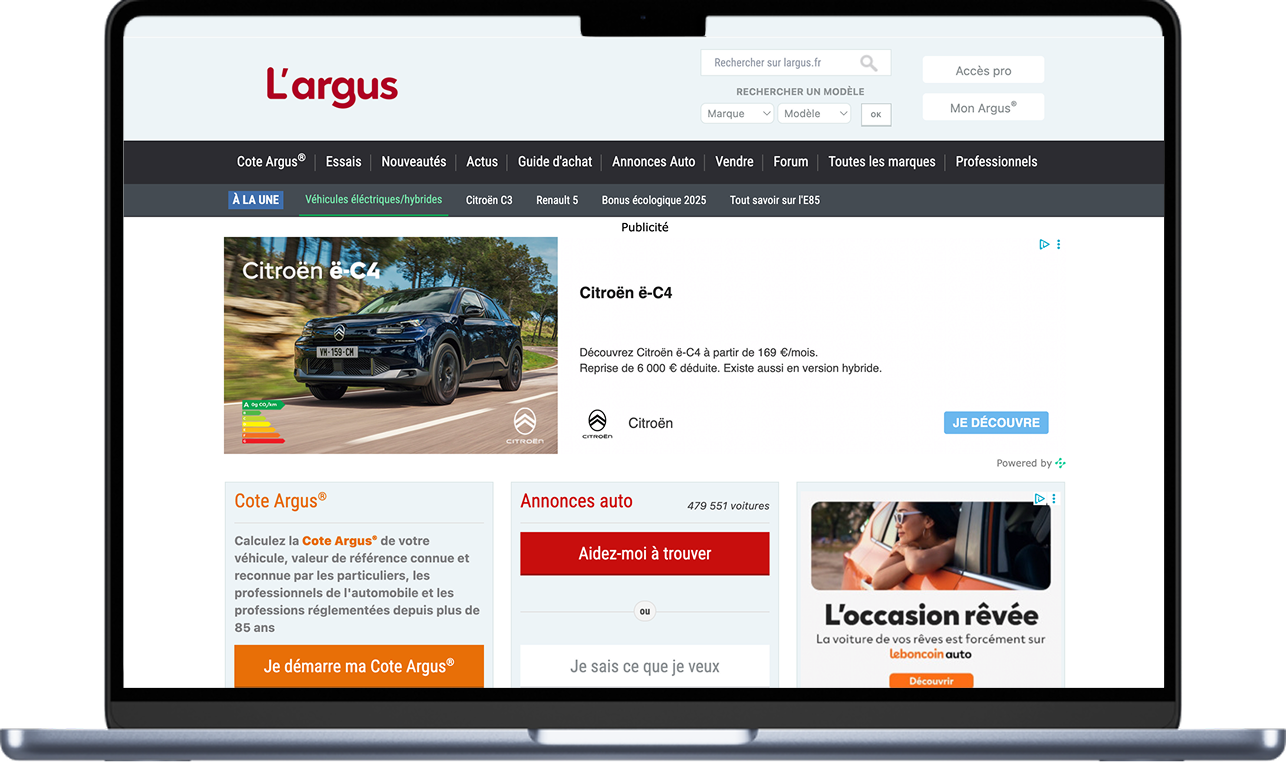 L'Argus Desktop